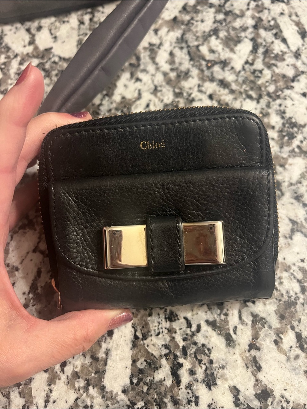 Chloe Bow Wallet - Picture 3 of 10